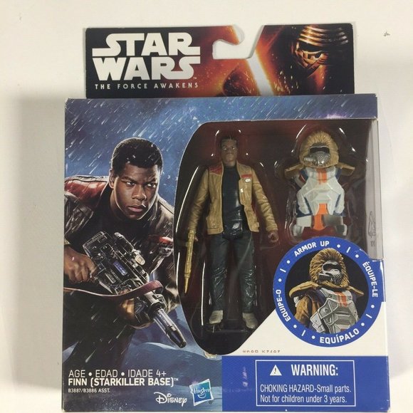 Star Wars Other - Star Wars Finn Starkiller The Force Awakens 3.75" Action Figure w/Mission Armor
